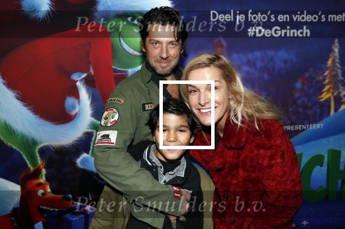 Amsterdam 224 november 2018
Premiere de Grinch in pathe arena.
Lucille Werner met man en zoon