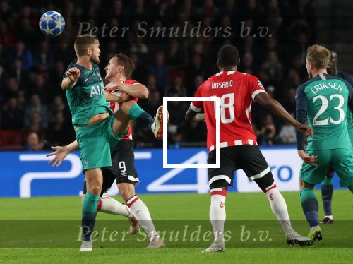 Eindhoven, 24 Oktober 2018 PSV-Tottemham Hotspur.
Duel in de voorronde Champions League, eindstand 2-2.
Luuk de Jong