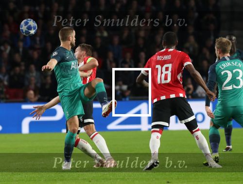 Eindhoven, 24 Oktober 2018 PSV-Tottemham Hotspur.
Duel in de voorronde Champions League, eindstand 2-2.
Luuk de Jong