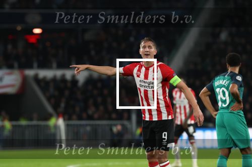 Eindhoven, 24 Oktober 2018 PSV-Tottemham Hotspur.
Duel in de voorronde Champions League, eindstand 2-2.
Luuk de Jong