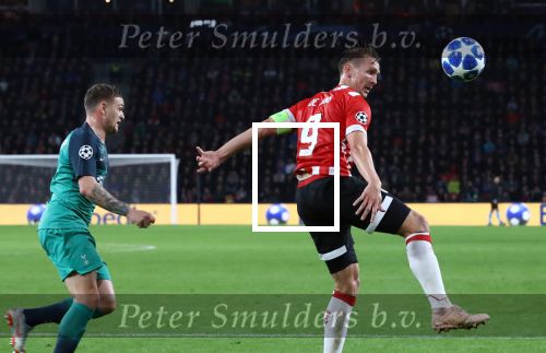Eindhoven, 24 Oktober 2018 PSV-Tottemham Hotspur.
Duel in de voorronde Champions League, eindstand 2-2.
Luuk de Jong