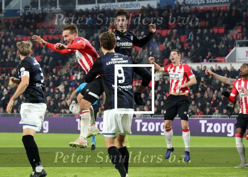 Eindhoven,24 November 2019
Kompetitie Seizoen 2018-2019 PSV-SC Heerenveen, eindstand 3-0
Luuk de Jong