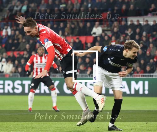Eindhoven,24 November 2019
Kompetitie Seizoen 2018-2019 PSV-SC Heerenveen, eindstand 3-0
Luuk de Jong
