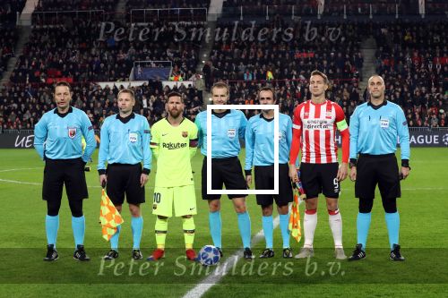Eindhoven, 28 November 2018 Voorronde CL PSV-FC Barcelona, eindstand 1-2