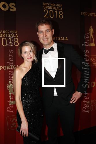 Amsterdam 19 december 2018
Sportman van het jaar verkiezing in afas live. Maarten v d Weijden kwam met zijn vrouw