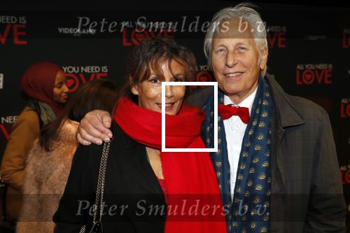 Amsterdam 26 november 2018
Premiere All you need is love in het delamar theater. Marion Bloem met man