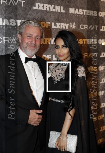 Amsterdam 6 december 2018
Openingsavond VIP van de luxery fair in de RAI. Mark Teurlings met goede vriendin Elvira