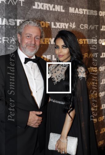 Amsterdam 6 december 2018
Openingsavond VIP van de luxery fair in de RAI. Mark Teurlings met goede vriendin Elvira