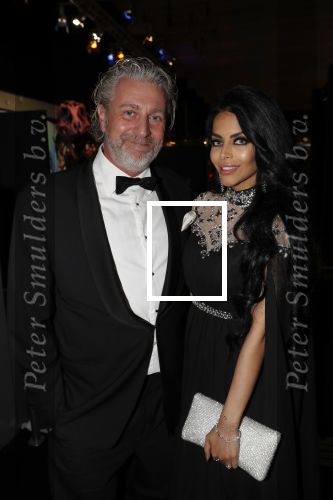 Amsterdam 6 december 2018
Openingsavond VIP van de luxery fair in de RAI. Mark Teurlings met goede vriendin Elvira