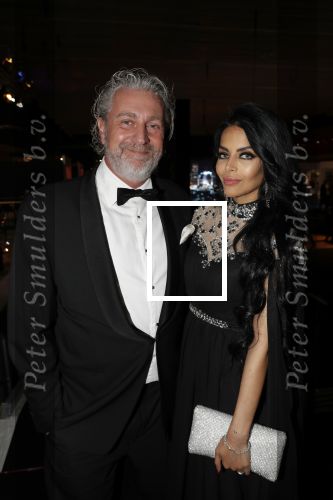 Amsterdam 6 december 2018
Openingsavond VIP van de luxery fair in de RAI. Mark Teurlings met goede vriendin Elvira