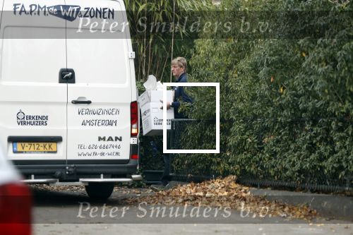 Amsterdam 22 november 2018
Verhuiswagen bij het huis van Martijn Krabbe.