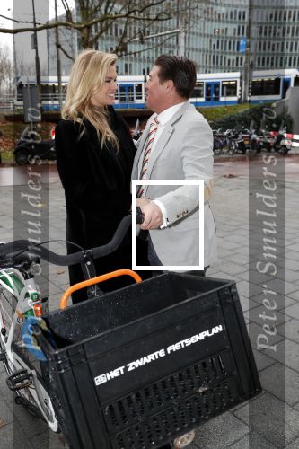Amsterdam 6 december 2018
Koningin Maxima opent het nieuwe pand van de postcodeloterij. Martijn Krabbe en Nicolette v dam