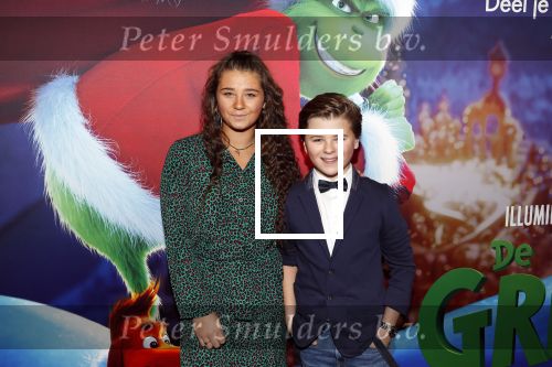 Amsterdam 24 november 2018
Premiere van de Grinch in pathe arena.
Matheu Hinzen met zus