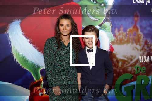 Amsterdam 24 november 2018
Premiere van de Grinch in pathe arena.
Matheu Hinzen met zus