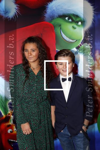 Amsterdam 24 november 2018
Premiere van de Grinch in pathe arena.
Matheu Hinzen met zus