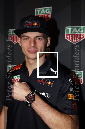 Amsterdam 13 november 2018
Presentatie TAG Heuer horloge van Max Verstappen in Hotel Arena. Robert Doornbos en Rob Kamphues doen de presentatie.