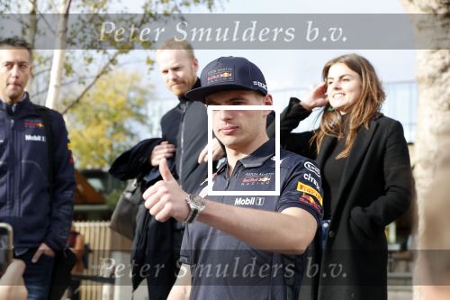 Amsterdam 13 november 2018
Presentatie TAG Heuer horloge van Max Verstappen in Hotel Arena. Robert Doornbos en Rob Kamphues doen de presentatie.