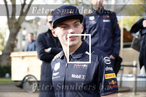 Amsterdam 13 november 2018
Presentatie TAG Heuer horloge van Max Verstappen in Hotel Arena. Robert Doornbos en Rob Kamphues doen de presentatie.