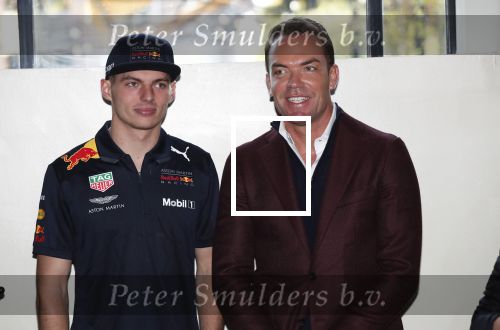 Amsterdam 13 november 2018
Presentatie TAG Heuer horloge van Max Verstappen in Hotel Arena. Robert Doornbos en Rob Kamphues doen de presentatie.