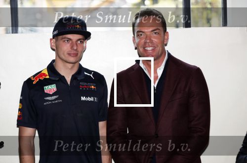 Amsterdam 13 november 2018
Presentatie TAG Heuer horloge van Max Verstappen in Hotel Arena. Robert Doornbos en Rob Kamphues doen de presentatie.