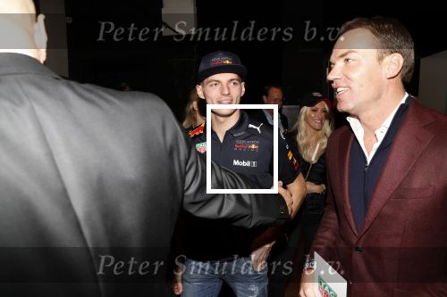 Amsterdam 13 november 2018
Presentatie TAG Heuer horloge van Max Verstappen in Hotel Arena. Robert Doornbos en Rob Kamphues doen de presentatie.