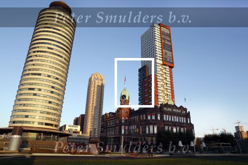 Rotterdam 15 november 2018
Memphis Depay heeft de penthouse in appartementen complex Montevideo in Rotterdam. Het ligt naast Hotel New York en de Erasmusbrug.