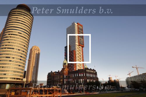 Rotterdam 15 november 2018
Memphis Depay heeft de penthouse in appartementen complex Montevideo in Rotterdam. Het ligt naast Hotel New York en de Erasmusbrug.