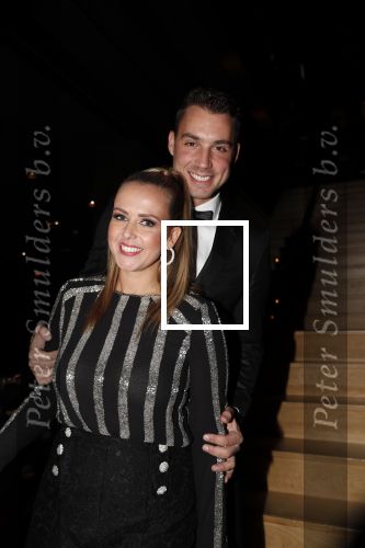 Amsterdam 22 november 2018
Premiere first kiss in het Amsterdam theater. Monique Smit met partner Martijn