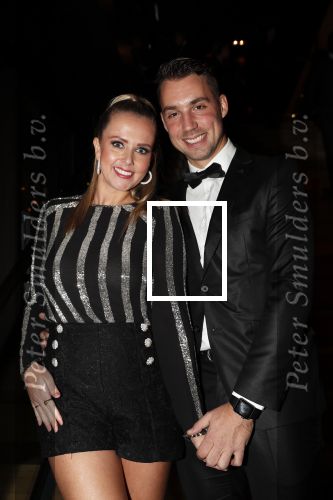 Amsterdam 22 november 2018
Premiere first kiss in het Amsterdam theater. Monique Smit met partner Martijn