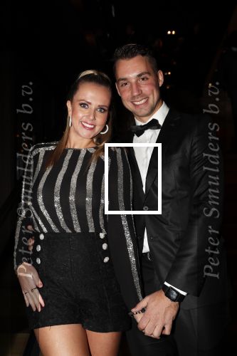 Amsterdam 22 november 2018
Premiere first kiss in het Amsterdam theater. Monique Smit met partner Martijn