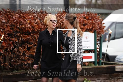 Amsterdam 3 december 2018
Herdenkings bijeenkomst Manfred de Graaff op Golfbaan the Old course. Manfreds weduwe Monique Spierdijk en zijn dochter Fien Derman 
Monique de Graaf