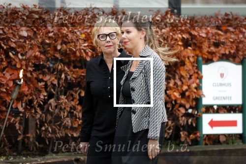 Amsterdam 3 december 2018
Herdenkings bijeenkomst Manfred de Graaff op Golfbaan the Old course. Manfreds weduwe Monique Spierdijk en zijn dochter Fien Derman 
Monique de Graaf