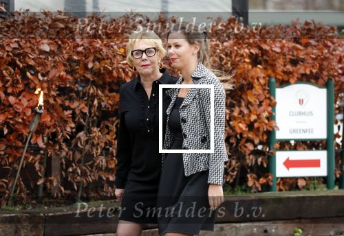 Amsterdam 3 december 2018
Herdenkings bijeenkomst Manfred de Graaff op Golfbaan the Old course. Manfreds weduwe Monique Spierdijk en zijn dochter Fien Derman 
Monique de Graaf