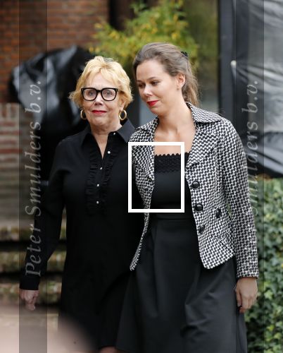 Amsterdam 3 december 2018
Herdenkings bijeenkomst Manfred de Graaff op Golfbaan the Old course. Manfreds weduwe Monique Spierdijk en zijn dochter Fien Derman 
Monique de Graaf