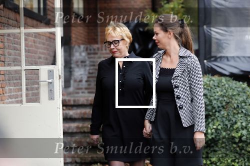 Amsterdam 3 december 2018
Herdenkings bijeenkomst Manfred de Graaff op Golfbaan the Old course. Manfreds weduwe Monique Spierdijk en zijn dochter Fien Derman 
Monique de Graaf