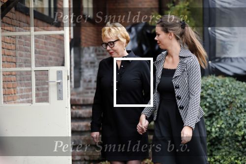 Amsterdam 3 december 2018
Herdenkings bijeenkomst Manfred de Graaff op Golfbaan the Old course. Manfreds weduwe Monique Spierdijk en zijn dochter Fien Derman 
Monique de Graaf
