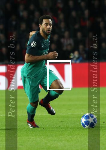 Eindhoven, 24 Oktober 2018 PSV-Tottemham Hotspur.
Duel in de voorronde Champions League, eindstand 2-2.
Mousa Dembele