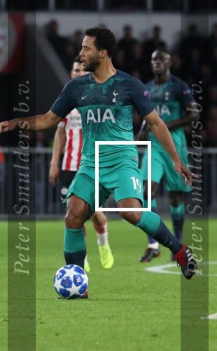 Eindhoven, 24 Oktober 2018 PSV-Tottemham Hotspur.
Duel in de voorronde Champions League, eindstand 2-2.
Mousa Dembele