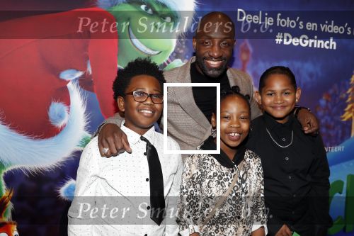 Amsterdam 24 november 2018
Premiere van de Grinch in pathe arena.
Murth Mossel met neef en nicht