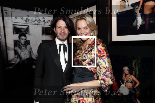 Amsterdam 6 december 2018
Openingsavond VIP van de luxery fair in de RAI. Mythe Mylius met partner en Thomas Berge