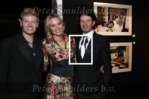 Amsterdam 6 december 2018
Openingsavond VIP van de luxery fair in de RAI. Mythe Mylius met partner en Thomas Berge