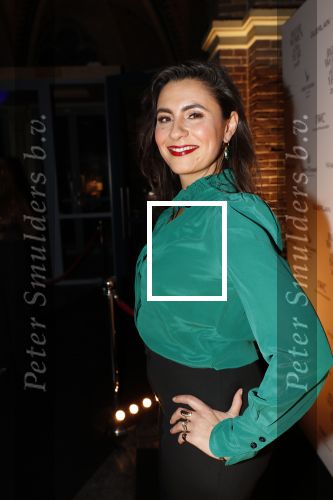 Amsterdam 10 december 2018
de Harper\'s Bazaar Woman of the Year Award 2018 in de Posthoornkerk . Nadia Moussaid