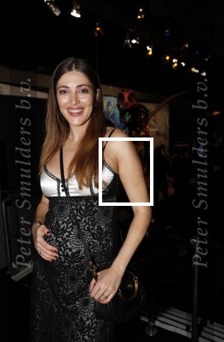 Amsterdam 6 december 2018
Openingsavond VIP van de luxery fair in de RAI. Nadia Palesa zwanger
