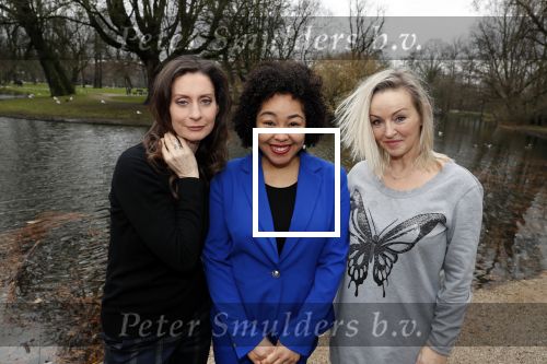 Amsterdam 18 december 2018
Musical lunch voor genomineerden Musical awards in Vondel CS. Naomi v d Linden Pia Douwes en Lone v Roosendaal