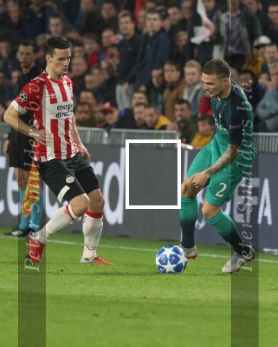 Eindhoven, 24 Oktober 2018 PSV-Tottemham Hotspur.
Duel in de voorronde Champions League, eindstand 2-2.
Nick Viergever