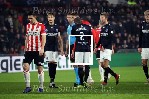 Eindhoven,24 November 2019
Kompetitie Seizoen 2018-2019 PSV-SC Heerenveen, eindstand 3-0
Nick Viergever