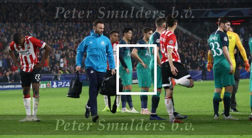 Eindhoven, 24 Oktober 2018 PSV-Tottemham Hotspur.
Duel in de voorronde Champions League, eindstand 2-2.