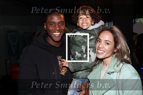 Amsterdam 8 december 2018
Premiere van Ralph Breaks the Internet in Pathe Arena. Nienke Plas met man en zoontje