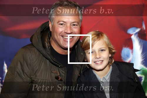 Amsterdam 24 november 2018
Premiere van de Grinch in pathe arena.
Otto Klein met zoon.