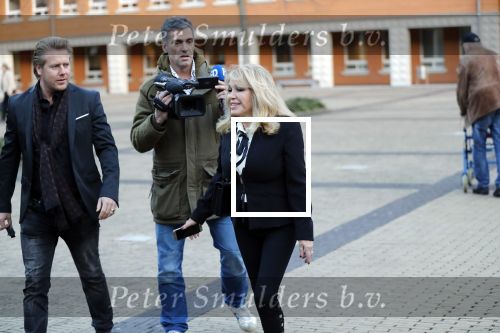 Den Bosch 30 november 2018
Rechtszaak tussen Johan Vlemmix en Patricia Paay. Johan kwam met een look a like pop ( in rolstoel) van zichzelf en Patricia kwam met haar man Robbert Hinfelaar naar de rechtbank in Den Bosch.